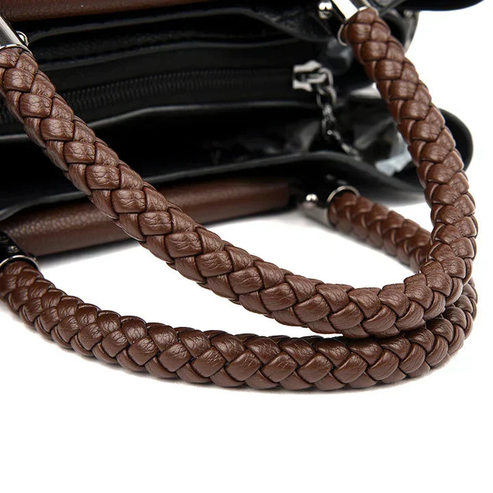 LoungeYard | Luxe Leather Women's Handbag - Amara — product view 4