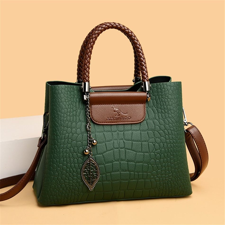 LoungeYard | Luxe Leather Women's Handbag - Amara — product view 6