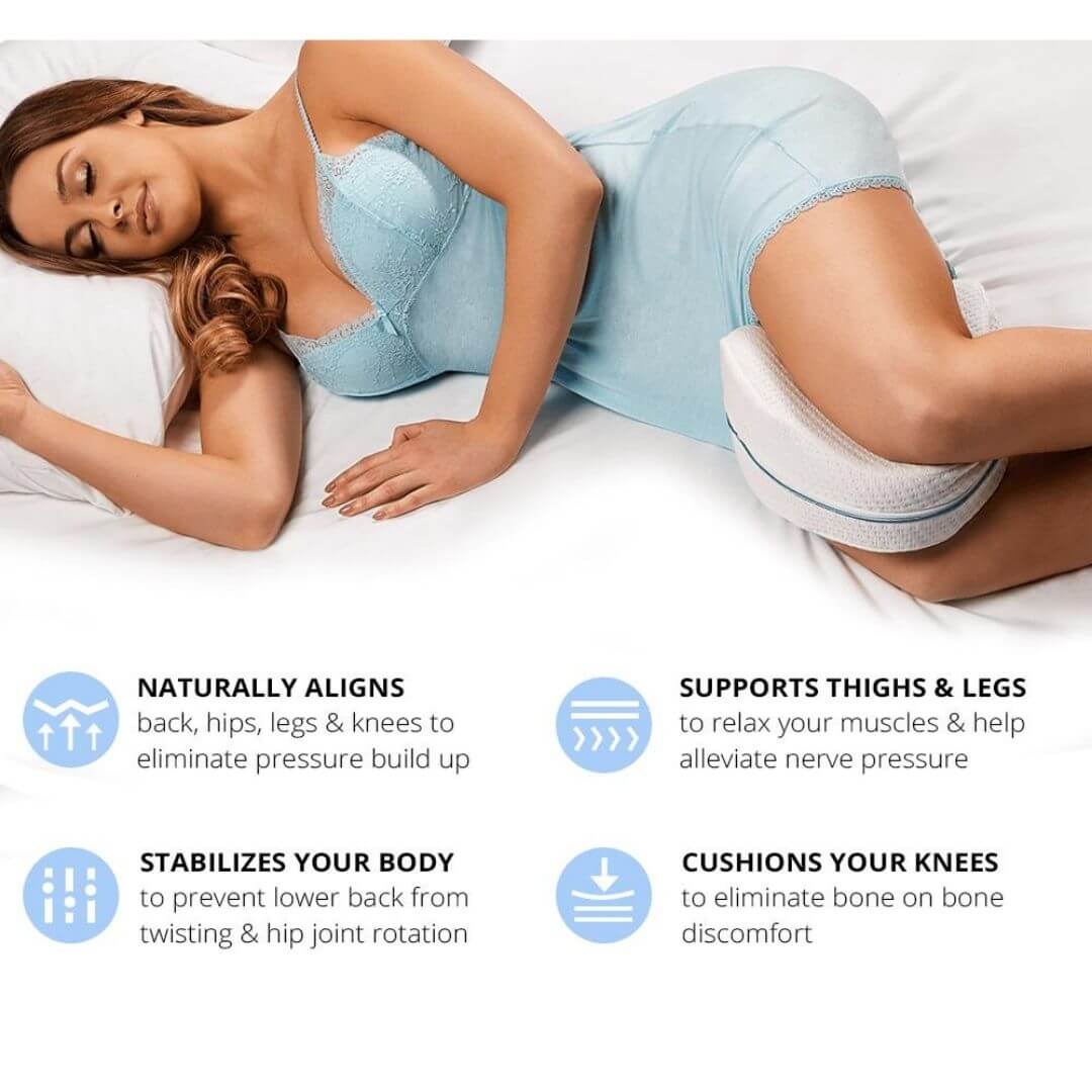 LoungeYard | Side Sleeper Knee Pillow — product view 2