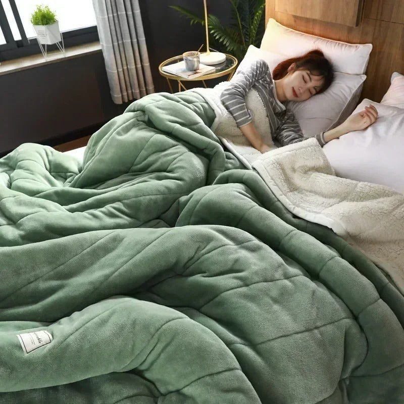 CoralLuxe – Super Soft Blanket for Cold Nights LoungeYard — product view 3