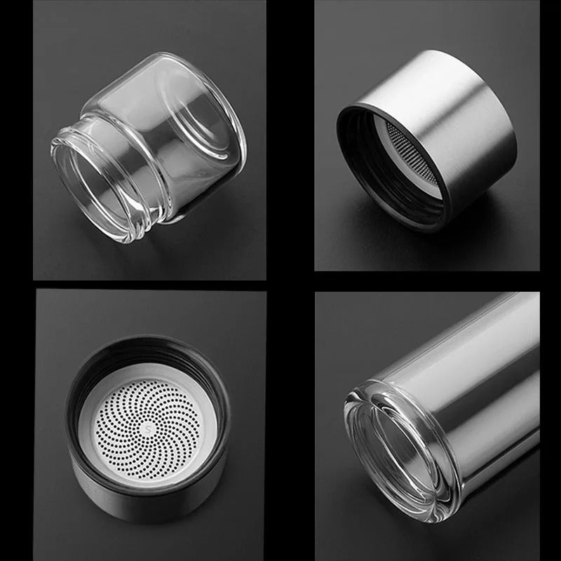 LoungeYard | Glass Warmkeeping Bottle - ClearTherm — product view 5