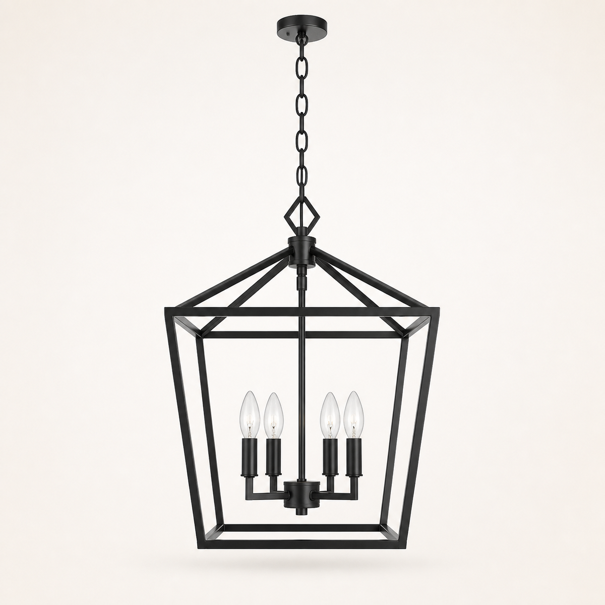 Marnau Lampaul 4-Light Lantern Chandelier — product view 2