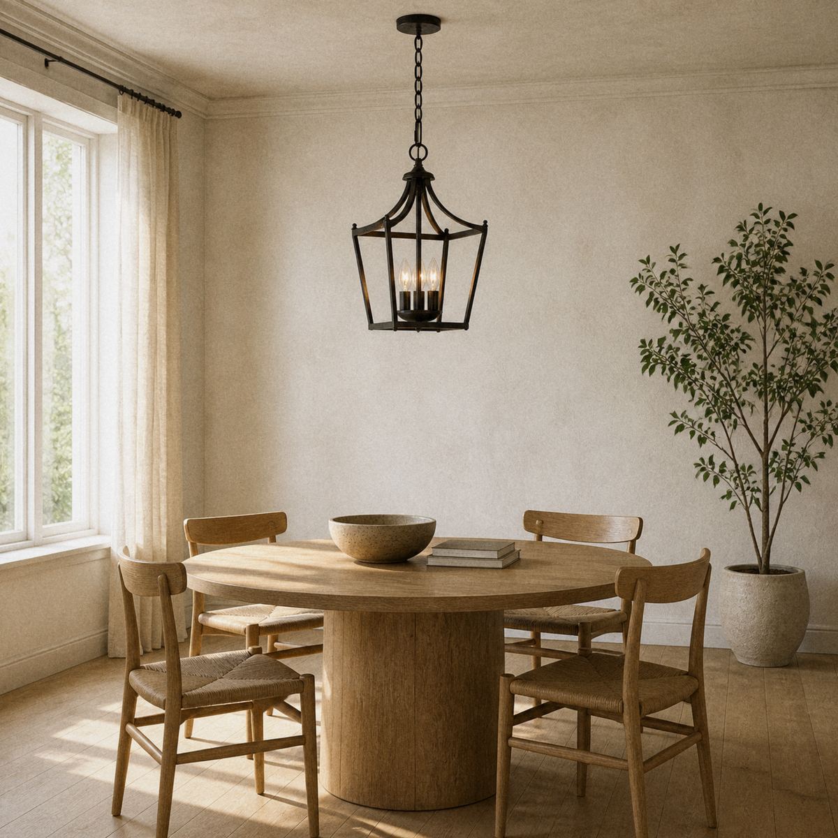 Marnau Senet 3-Light Lantern Pendant — product view 1