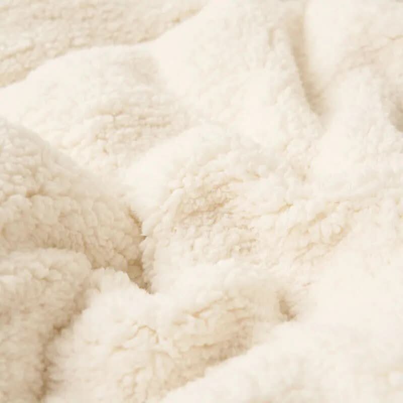 LoungeYard | Reversible Sherpa Fleece Blanket for Bed and Sofa — product view 5