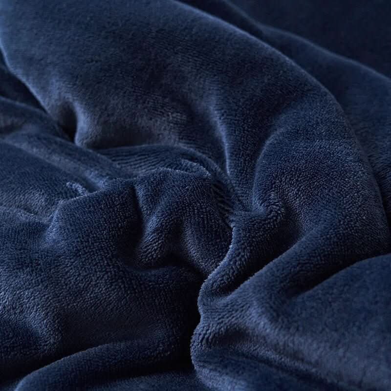 LoungeYard | Reversible Sherpa Fleece Blanket for Bed and Sofa — product view 4