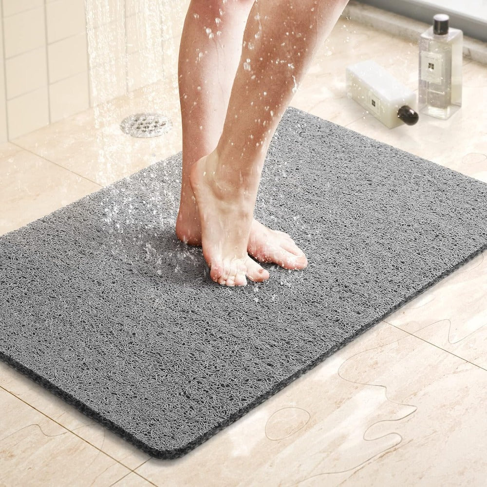 LoungeYard | Bath Mat Non Slip PVC Quick Dry Surface — product view 1