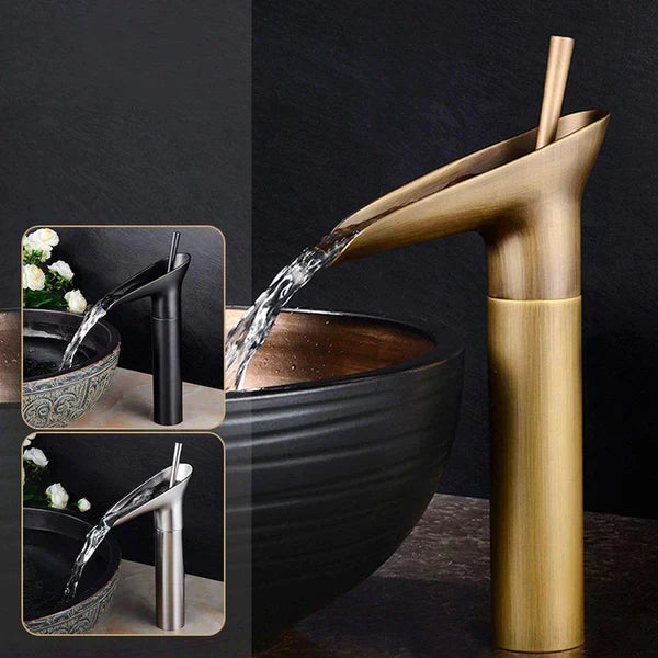 LoungeYard | Antique Waterfall Bathroom Water Wallpaper — product view 5