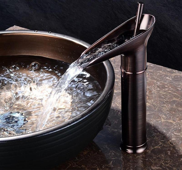 AquaCascade waterfall faucet for the sink LoungeYard — product view 3