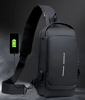 LoungeYard | Carbon Fiber Anti-Theft Backpack — product view 2