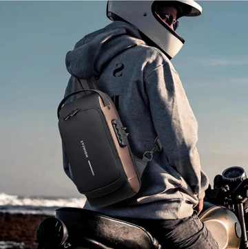 LoungeYard | Carbon Fiber Anti-Theft Backpack — product view 3