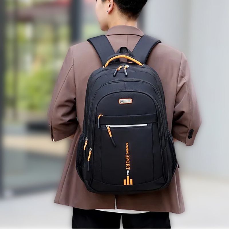 LoungeYard | OxenPack – Sturdy Oxford backpack with water-repellent design — product view 3