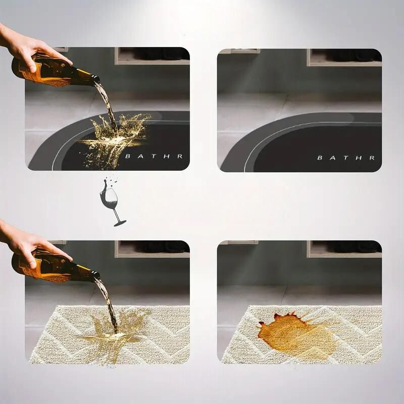 LoungeYard | Quick Drying Bathroom Mat — product view 1