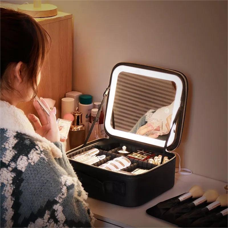 LoungeYard | GlamBolt️ | Radiant on the go with LED makeup bag — product view 3