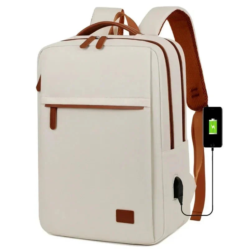 LoungeYard | PACKLITE – Multifunctional Travel Backpack with Laptop Compartment and USB Port — product view 4
