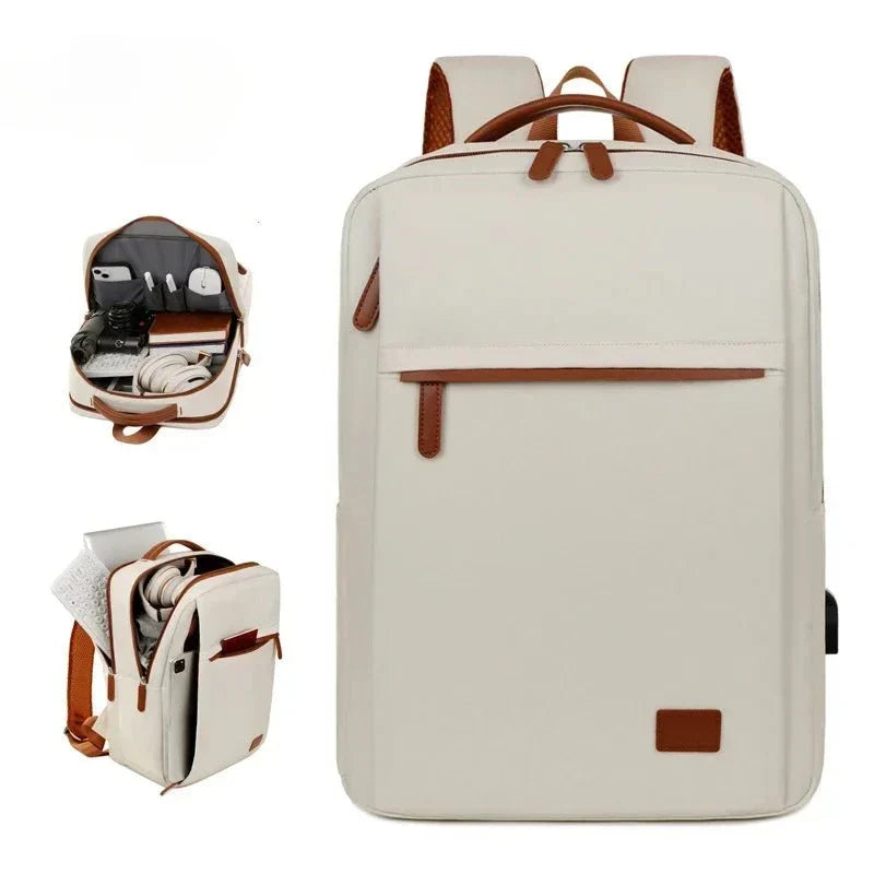 LoungeYard | PACKLITE – Multifunctional Travel Backpack with Laptop Compartment and USB Port — product view 2
