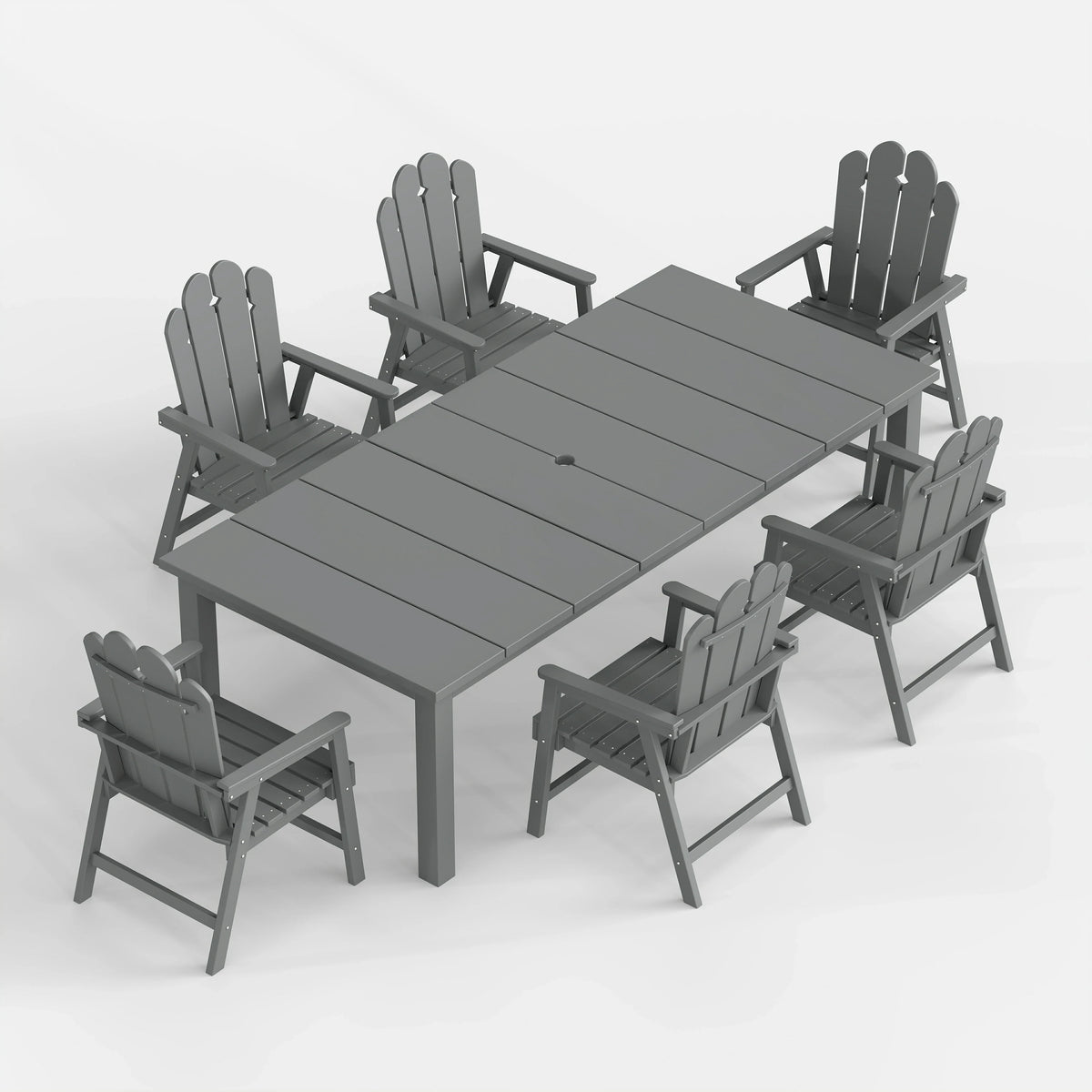Wave™ All-Weather HDPE Outdoor Dining Set — product view 1