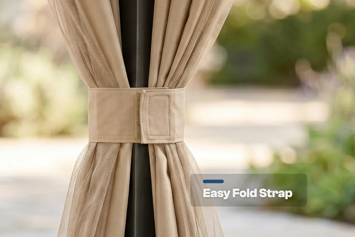 Double Roof Soft Top Gazebo — product view 7