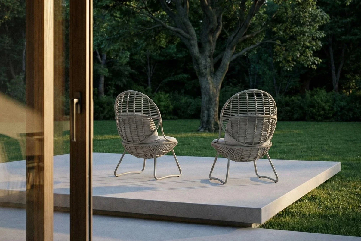 Livli™ Wicker Egg Chair — product view 4