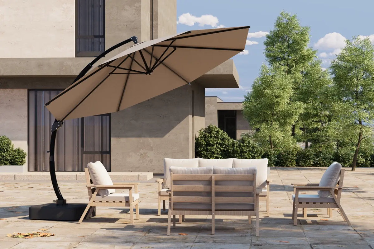 Cantilever Umbrella with Base — product view 5