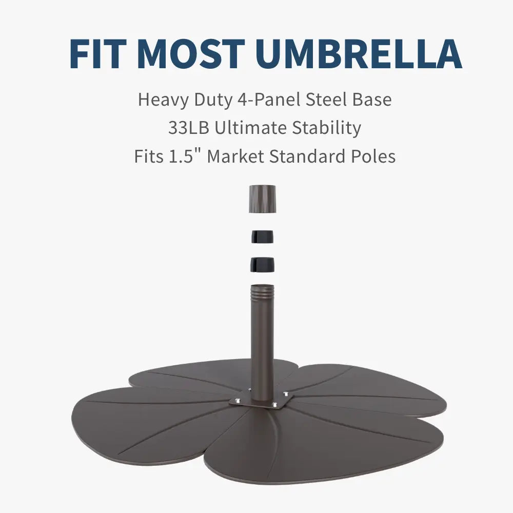 Petal Patio Umbrella Base — product view 5