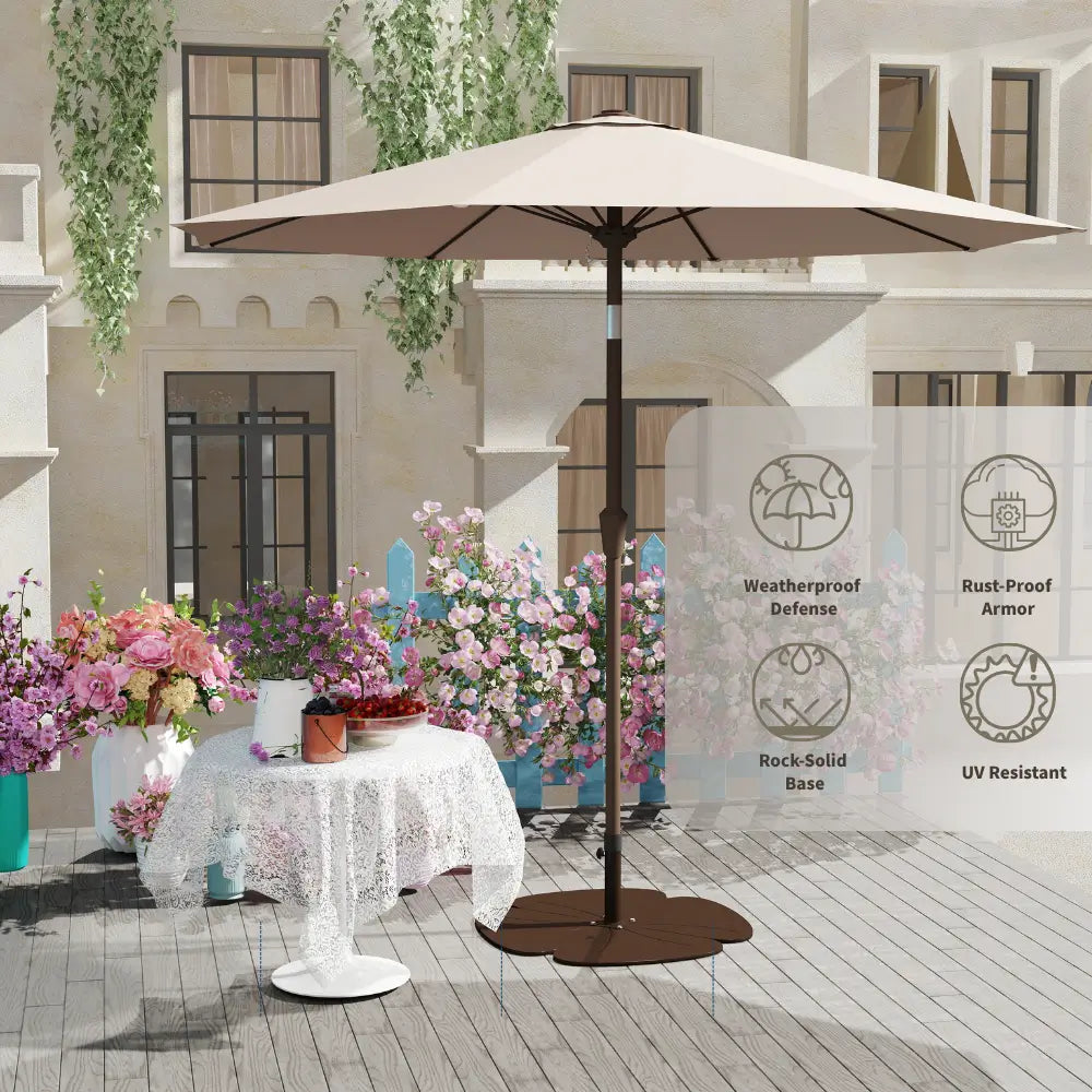 Petal Patio Umbrella Base — product view 4