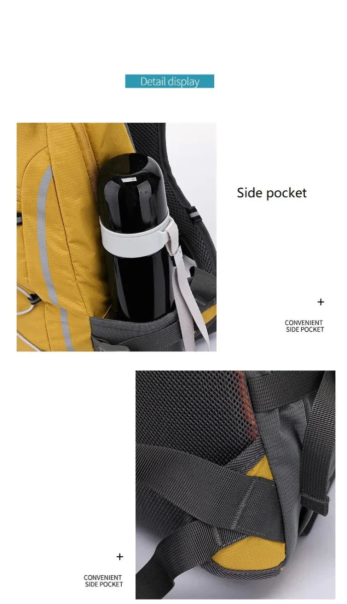 LoungeYard | PEAKFLOW 20L – Lightweight Waterproof Hiking & Cycling Backpack for Outdoor Adventures — product view 7