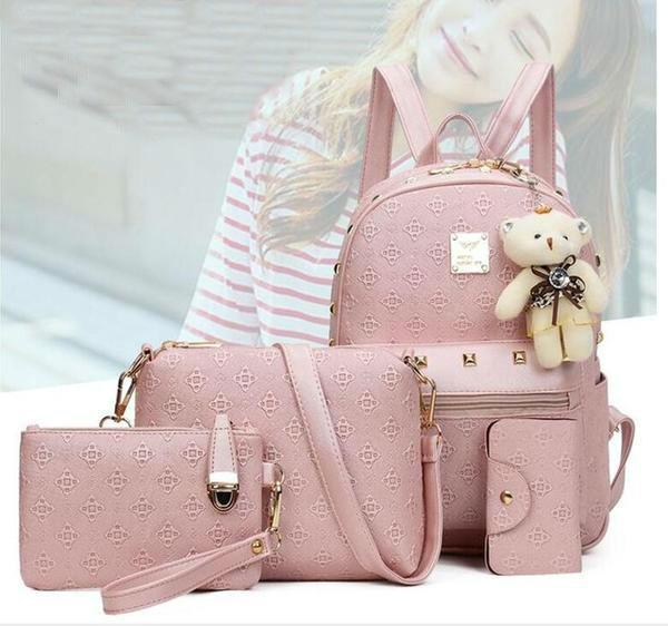 LoungeYard | Fashion Women's Cute Bear Set Bag — product view 1