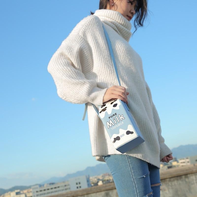 Flava - Milk Carton Handbag | LoungeYard — product view 1