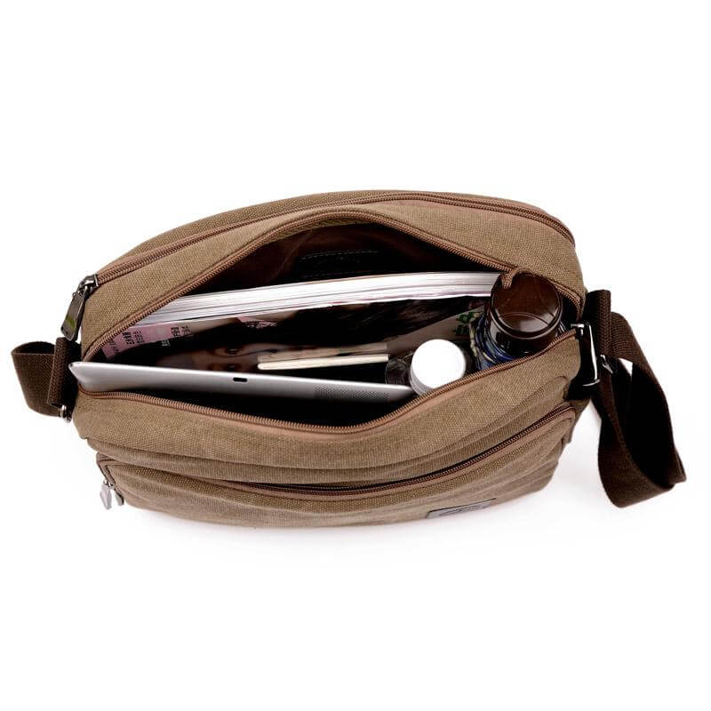 LoungeYard | High Quality Canvas Crossbody Bag — product view 3