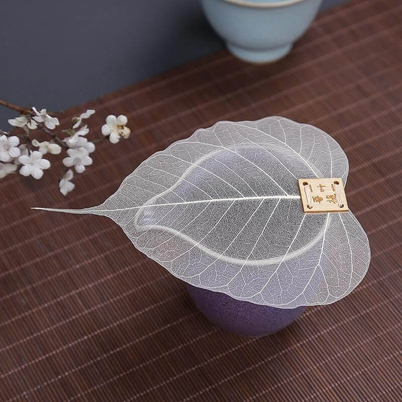 LoungeYard | 2pcs Bodhi Leaf Creative Tea Filter — product view 5