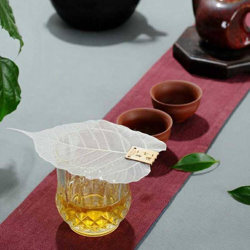 LoungeYard | 2pcs Bodhi Leaf Creative Tea Filter — product view 3