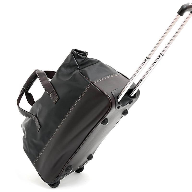 LoungeYard | Rolling Leather Luggage Waterproof Suitcase — product view 5