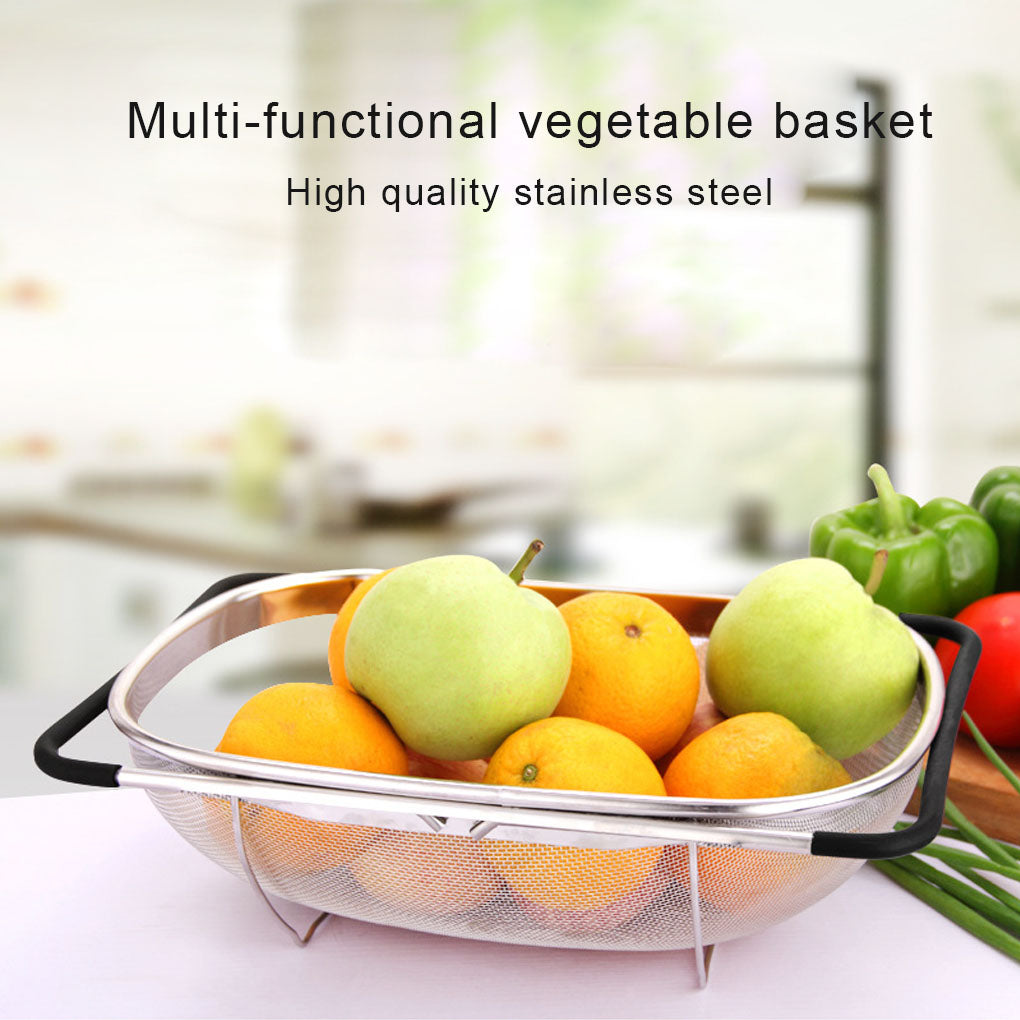 LoungeYard | Retractable Oval Sink Drain Basket — product view 2