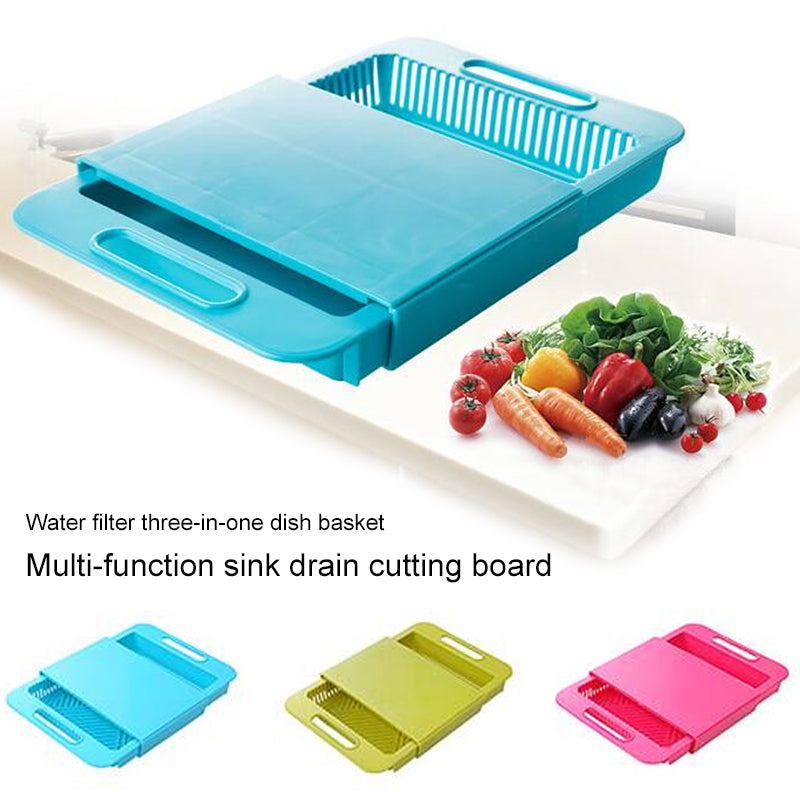 LoungeYard | Kitchen Cutting Board Basket — product view 3