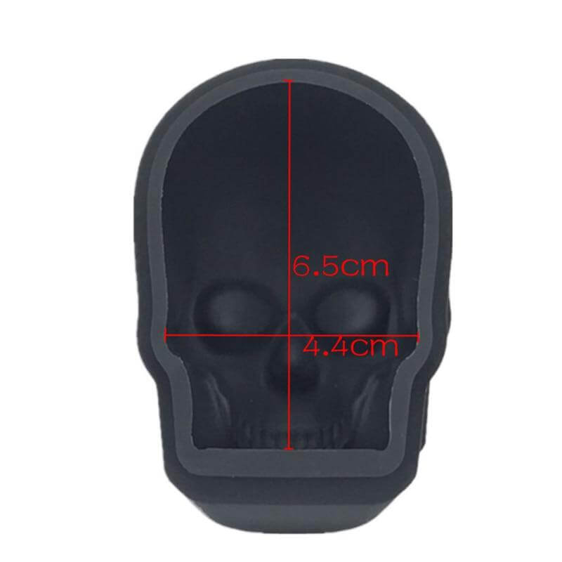 LoungeYard | Big Skull Shape 3D Ice Cube Mold — product view 3