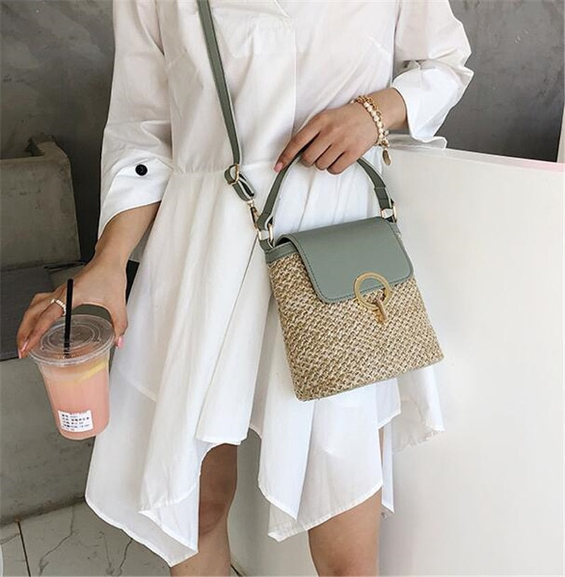 LoungeYard | Eva Stro Chic Bag – Lightweight Summer Bag with Shoulder Strap — product view 3