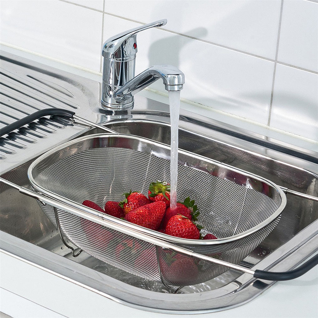 LoungeYard | Retractable Oval Sink Drain Basket — product view 1