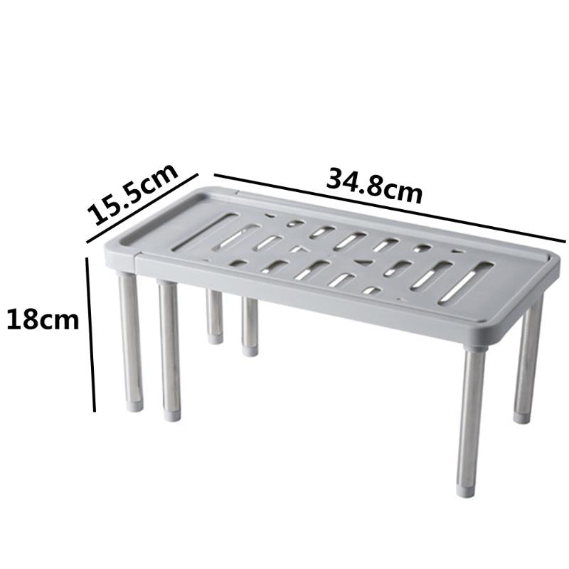 LoungeYard | Space Saving Retractable Cabinet Organizer Shelf — product view 5
