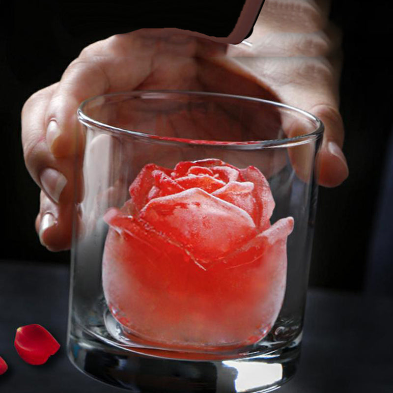 LoungeYard | Rose Silicone Ice Maker Mold — product view 2