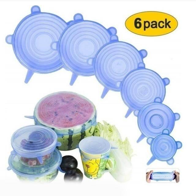 LoungeYard | Reusable Durable Silicone Food Cover Lids — product view 1