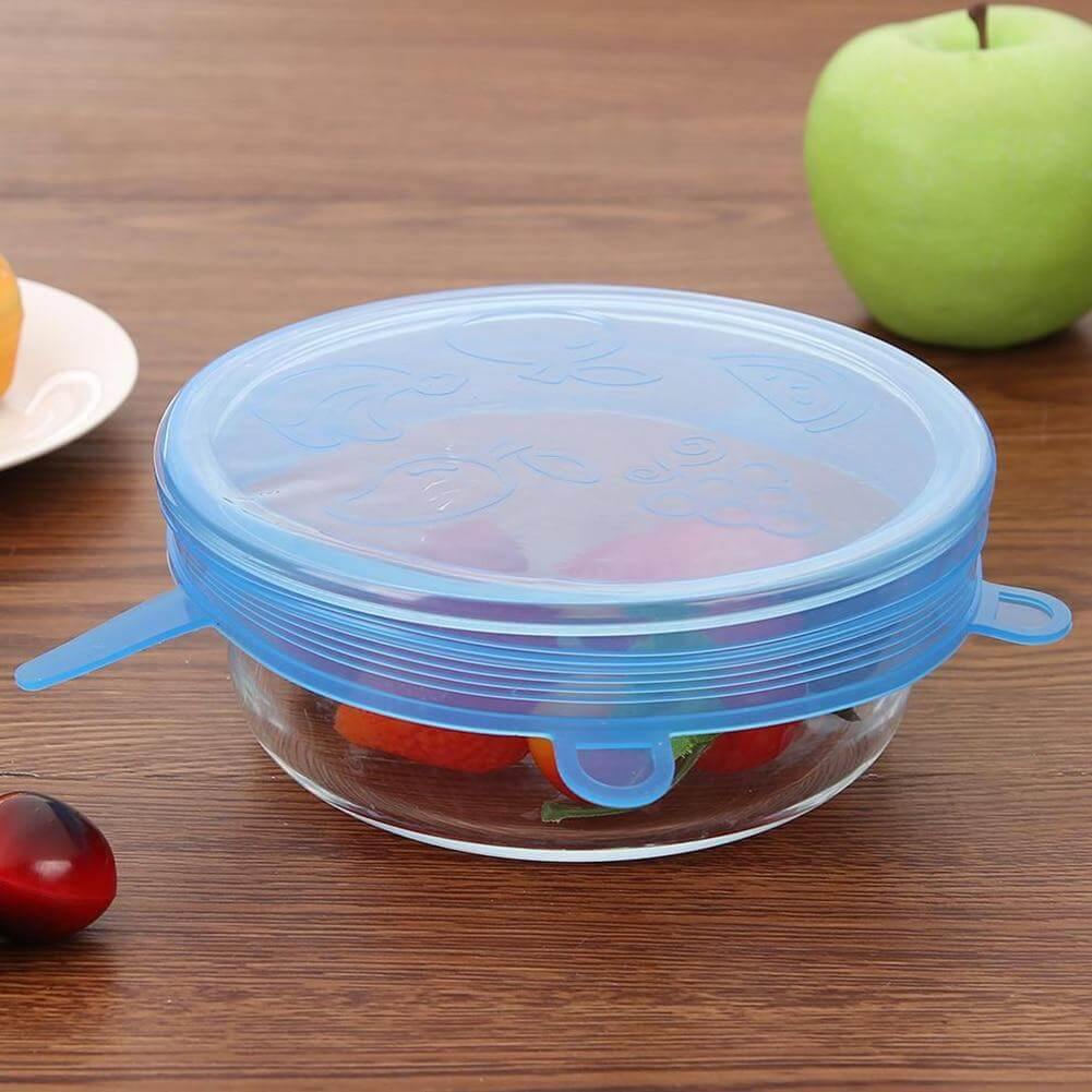 LoungeYard | Reusable Durable Silicone Food Cover Lids — product view 3