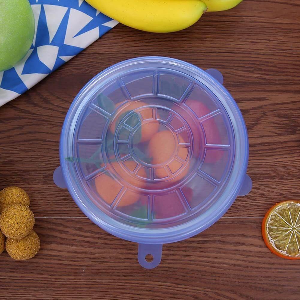 LoungeYard | Reusable Durable Silicone Food Cover Lids — product view 2