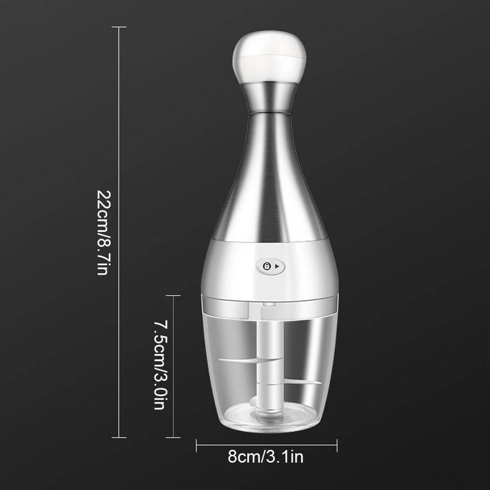 LoungeYard | Stainless Steel Quick Garlic Vegetable Chopper — product view 4