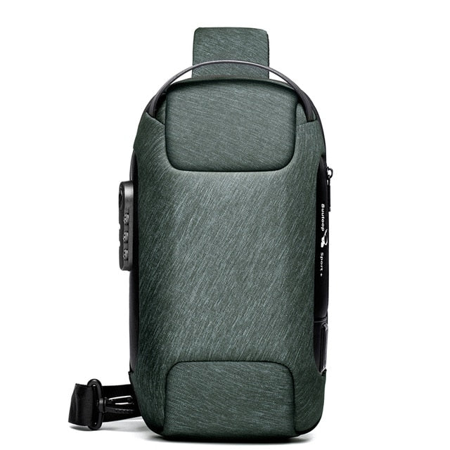 LoungeYard | Anti Theft Waterproof Crossbody Travel Messenger Bag — product view 1