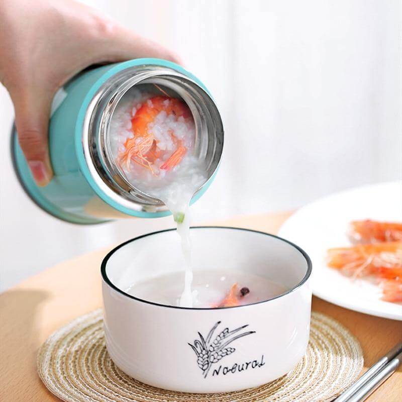 LoungeYard | Thermal Double Stainless Steel Lunch Mug Thermos — product view 6