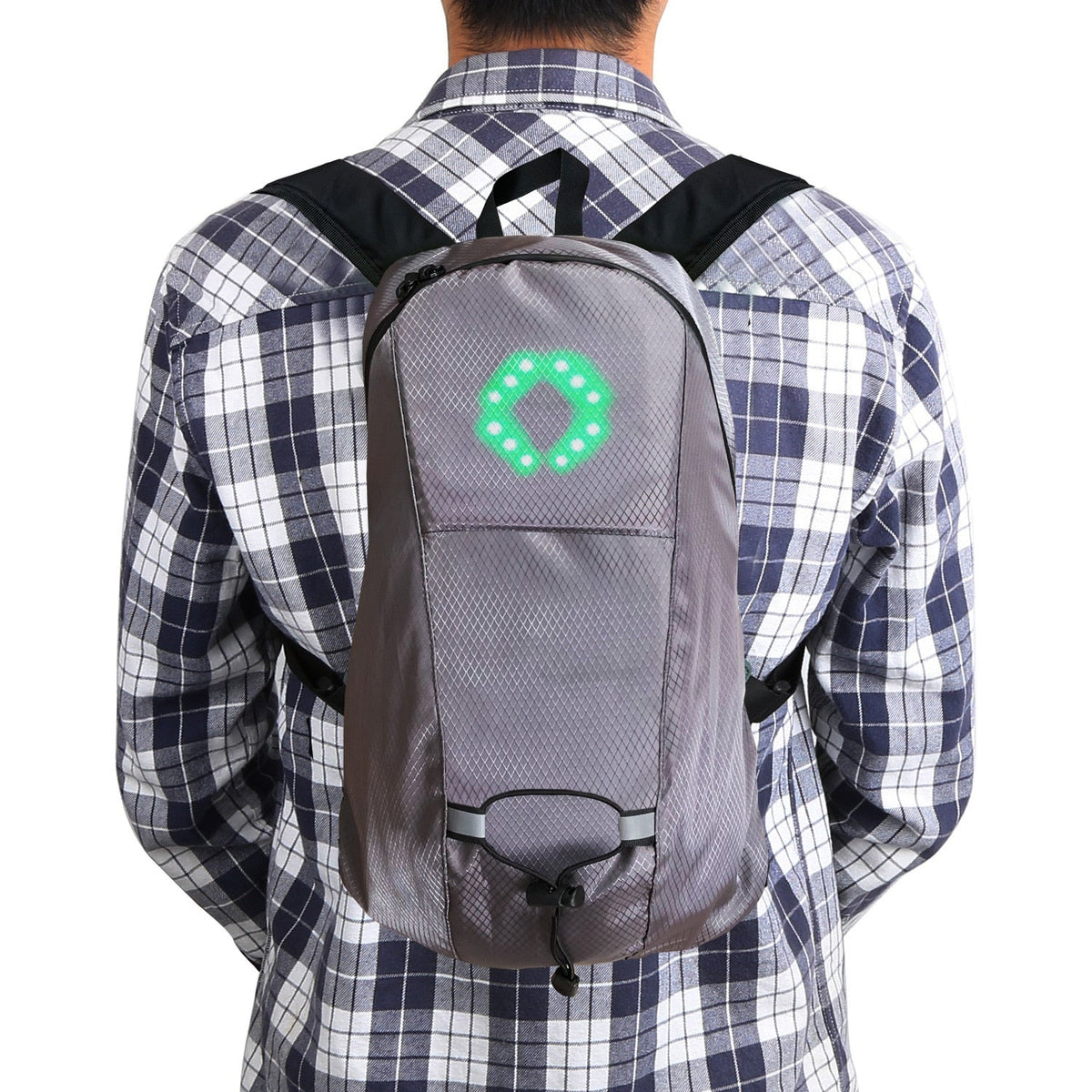 LoungeYard | Biker Friendly Wireless Turn Signal Backpack — product view 4