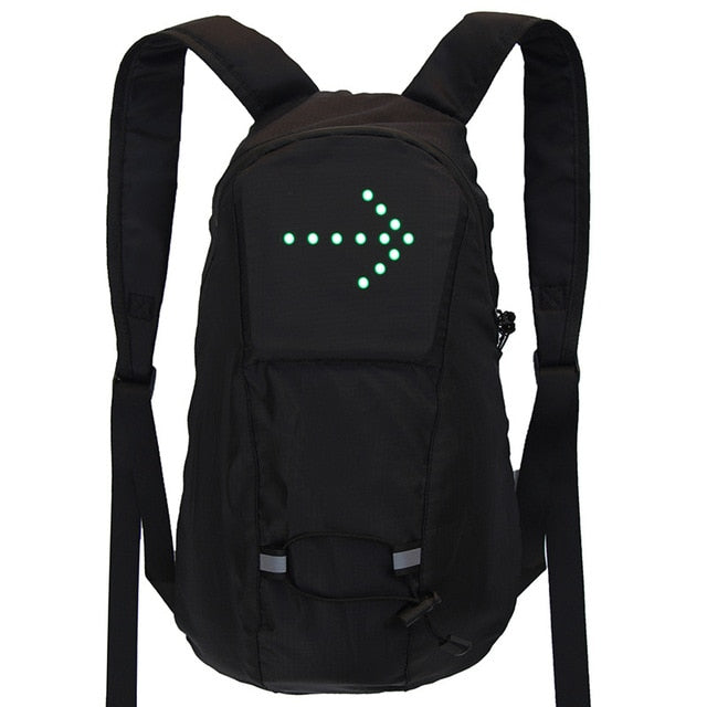 LoungeYard | Biker Friendly Wireless Turn Signal Backpack — product view 1
