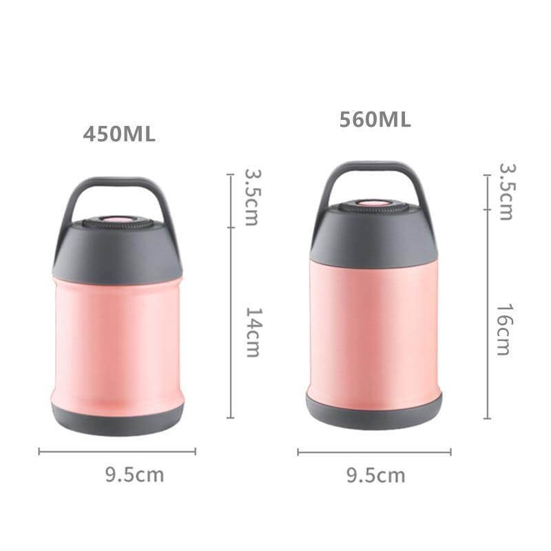 LoungeYard | Thermal Double Stainless Steel Lunch Mug Thermos — product view 7