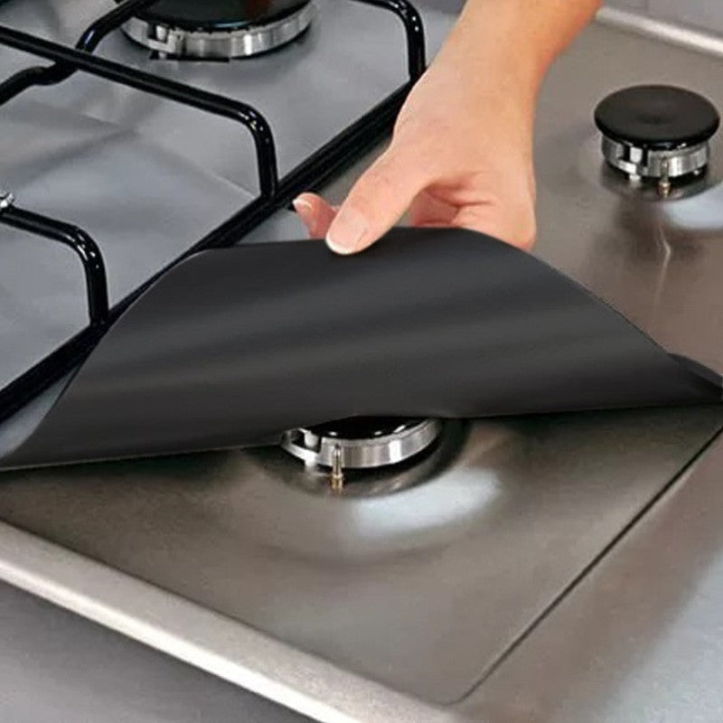 LoungeYard | Reusable 4pcs Glass Fiber Gas Stove Covers — product view 4