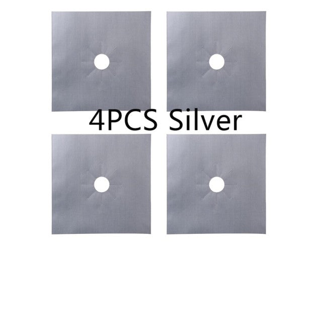 LoungeYard | Reusable 4pcs Glass Fiber Gas Stove Covers — product view 7